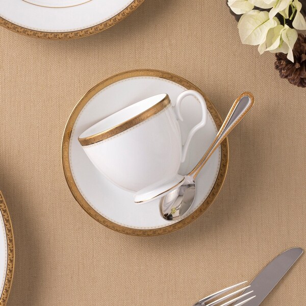 Noritake Charlotta 60-Piece Dinnerware Set, Service For 12 - Bed