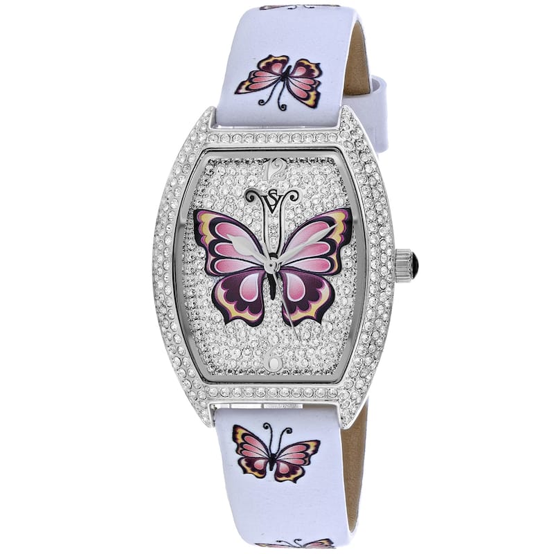Christian Van Sant Women's Papillon Silver Dial Watch - CV4871 - 6 (36)