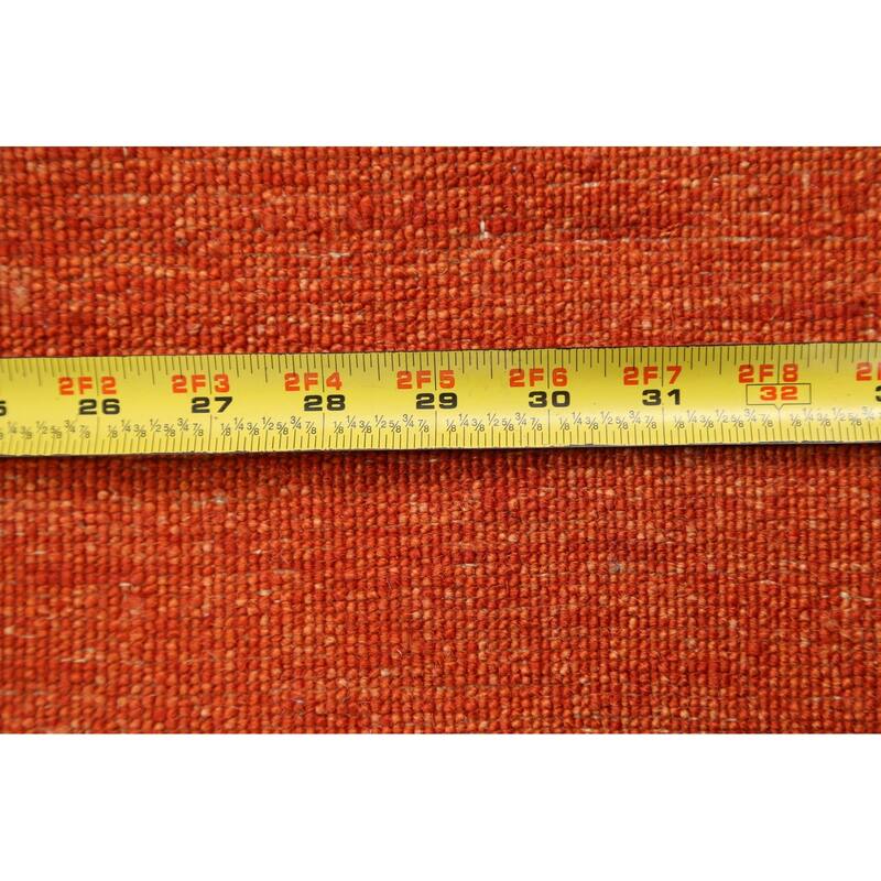 Modern Oriental Gabbeh Kashkoli Long Runner Rug Wool Handmade - 2'6" x 20'8"