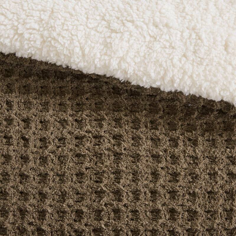 GDF Studio - Waffle Knit Chenille Comforter Set
