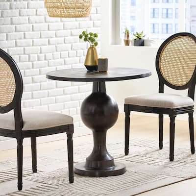 Devries Aluminum Handcrafted Round Dining Table by Christopher Knight Home