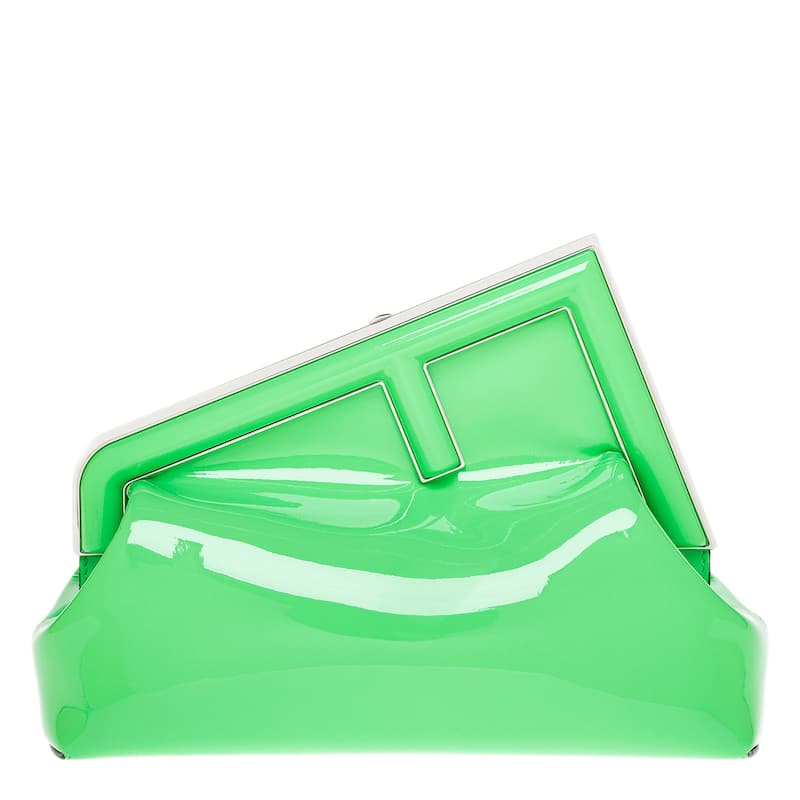 Fendi First Patent Leather Bag - Mint Green