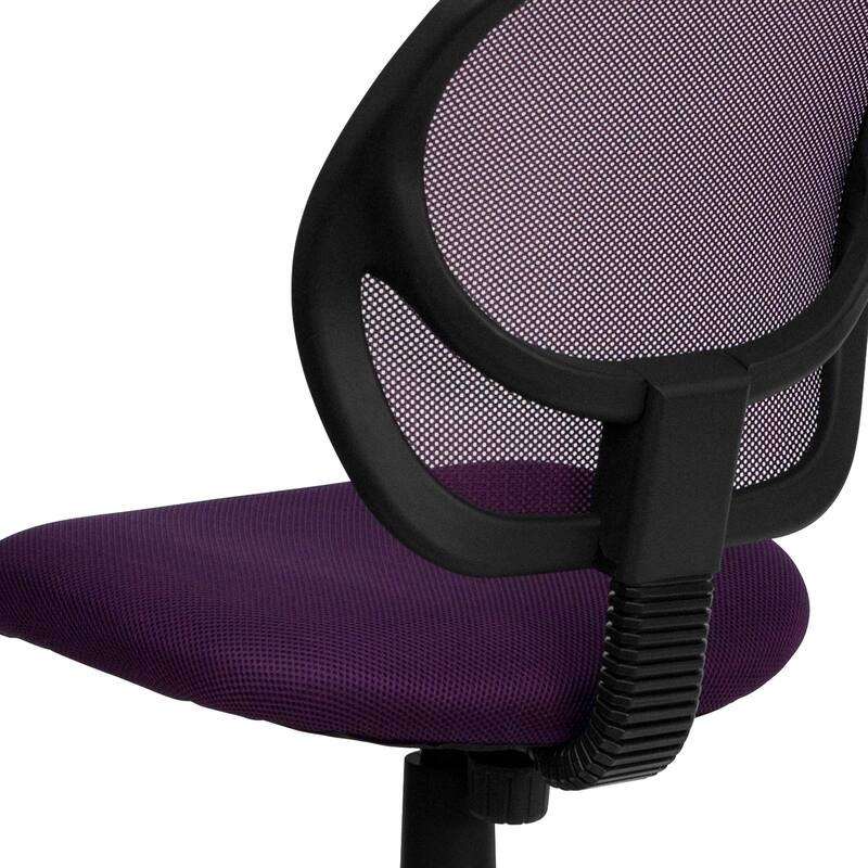 Low Curved Back Mesh Swivel Task Office Chair