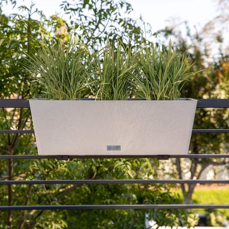 Pure Series Railing Window Box Planter