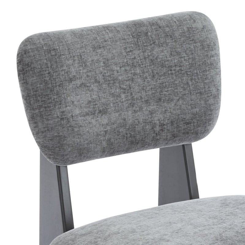 Design-inspired Polyester Upholstery Accent Lounge Chair with Wood Base,Set of 2