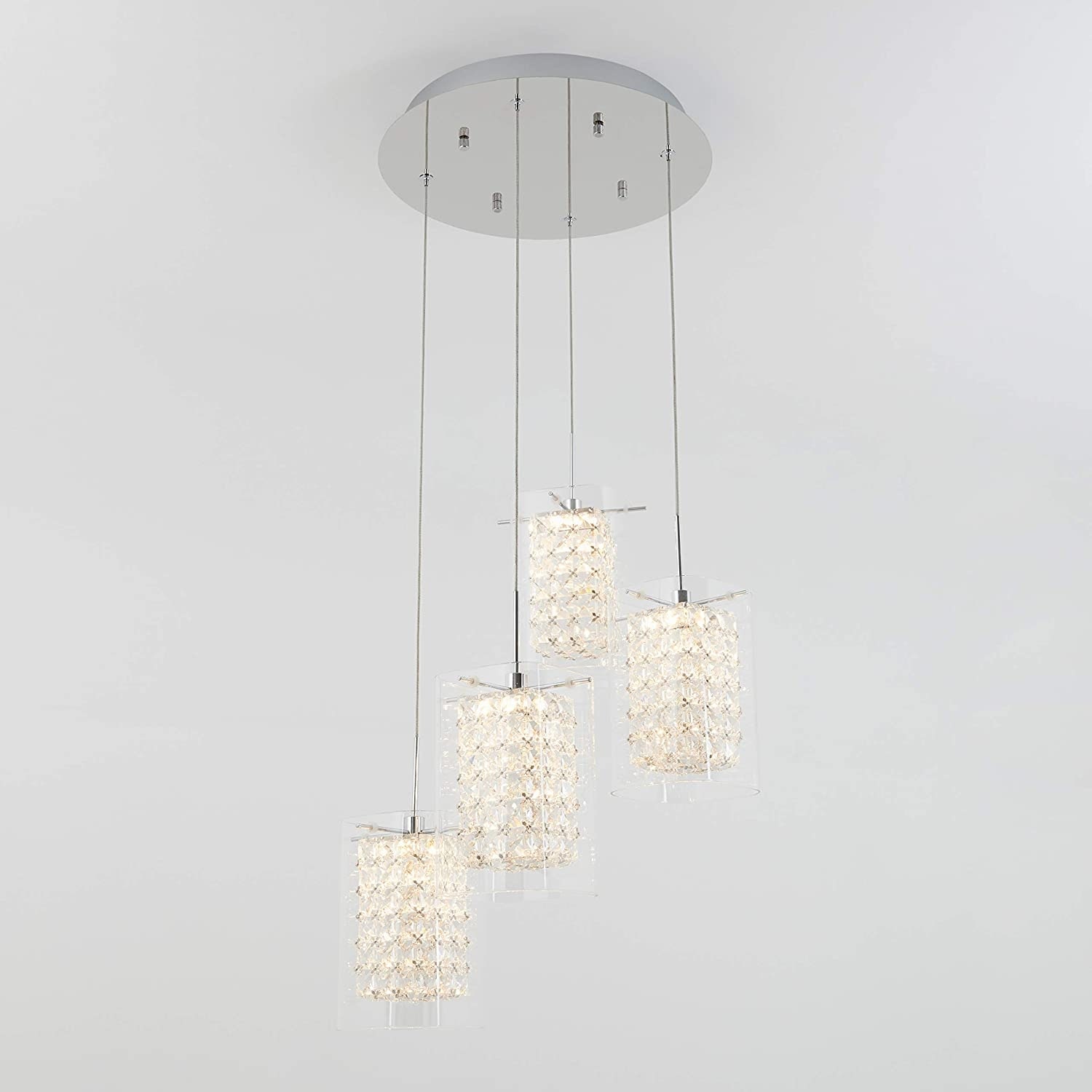 Artika Crystal Cube 4 Pendant Medium Bed Bath Beyond 32720713