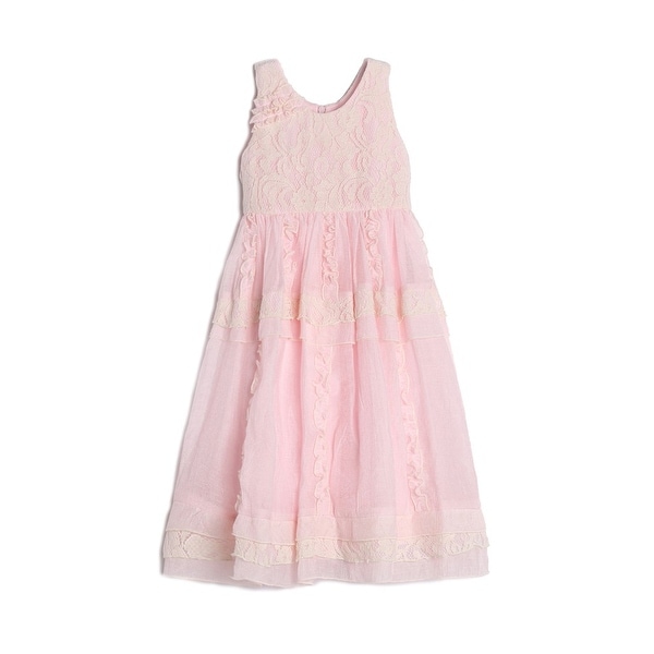 light pink little girl dress