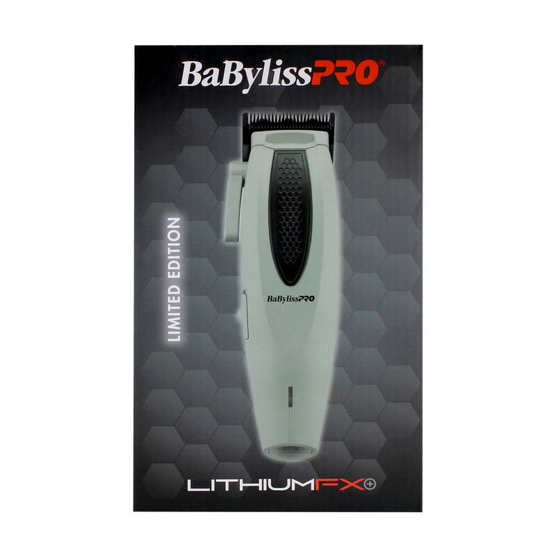 BaByliss Pro LITHIUMFX+ Limited Edition Cordless Lithium Ergonomic Clipper (Grey) FX673NSGY - Grey