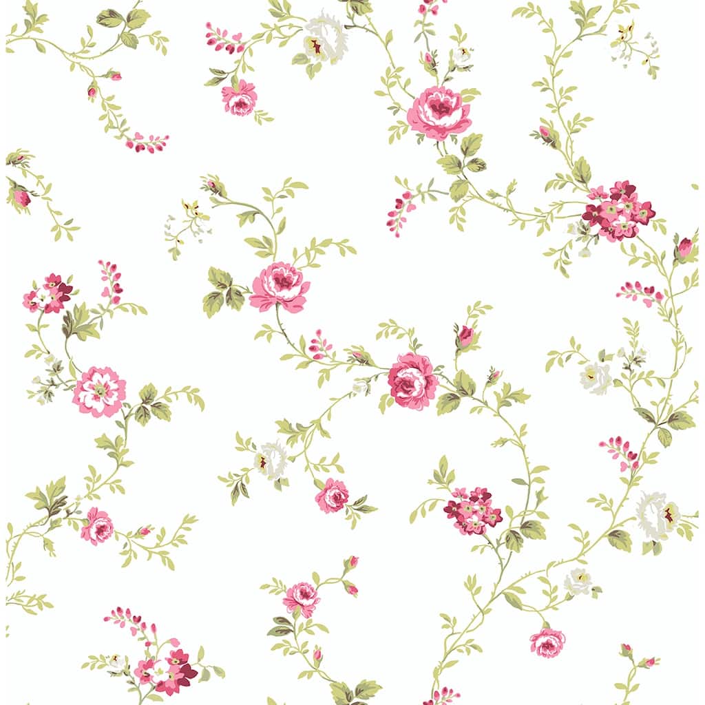 Seabrook Designs Happy Trails Unpasted Wallpaper