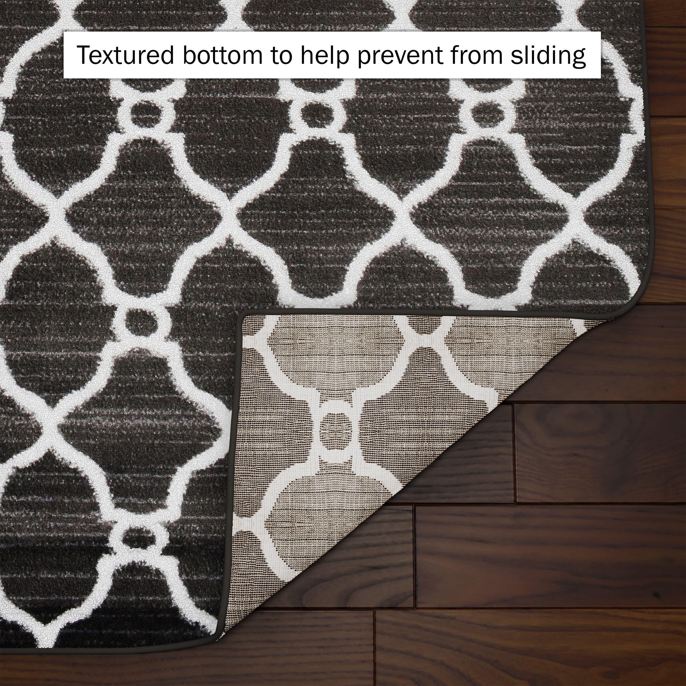 Windsor Home Lattice Area Rug Plush Throw Carpet Mid Century Modern Design Moroccan Trellis Overstock 10574707