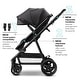 preview thumbnail 24 of 27, Mompush Meteor2 Baby Stroller 2-in-1 with Newborn Mode, Compatible with Infant Car Seat Adapter Included