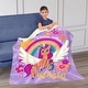 preview thumbnail 2 of 70, Hasbro My Little Pony Silk Touch Sherpa Throw Blanket