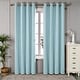 preview thumbnail 5 of 99, Deconovo Wave Line with Dots 52 Width Curtains Pair(2 Panel) 52x54 Inch - Sky Blue