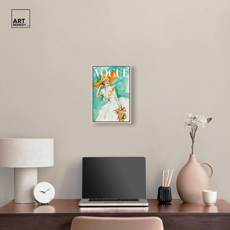 In the Summer Breeze Cover Canvas by Art Remedy