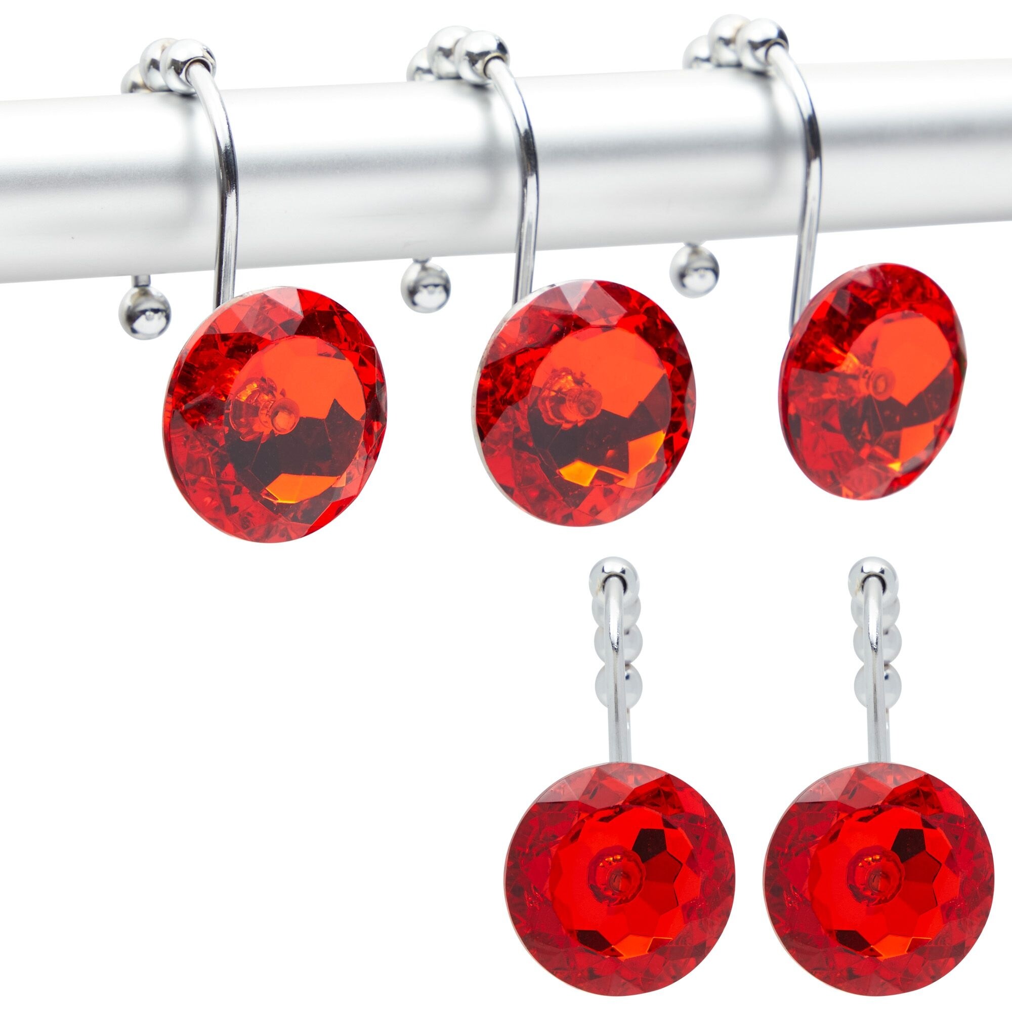 https://ak1.ostkcdn.com/images/products/is/images/direct/bdf0acae948f2a33ceca9493f62188b805a7e1fc/Red-Acrylic-Diamond-Shower-Curtain-Hooks%2C-Bling-Bathroom-Decor-%28Stainless-Steel%2C-12%C2%A0Pack%29.jpg