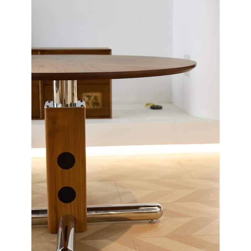 Bauhaus 51'' Round Dining Table