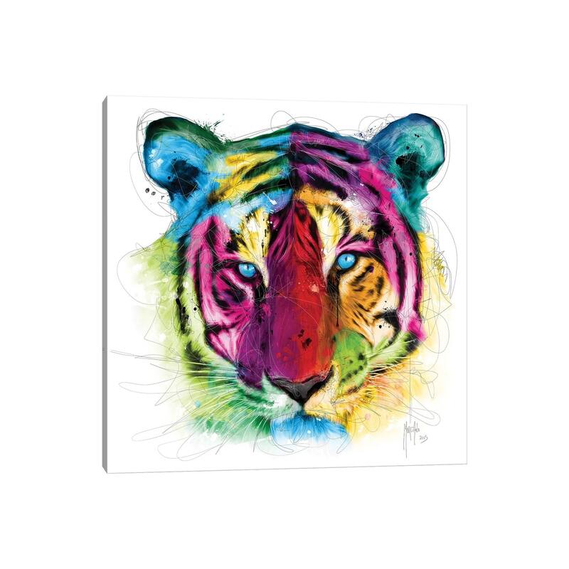 iCanvas "Tiger" by Patrice Murciano Canvas Print