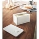 preview thumbnail 10 of 12, Yamazaki Home Vacuum-Sealing Butter Dish, Polypropylene, 700ml - L 3.62 x W 5.79 x H 3.35 inches