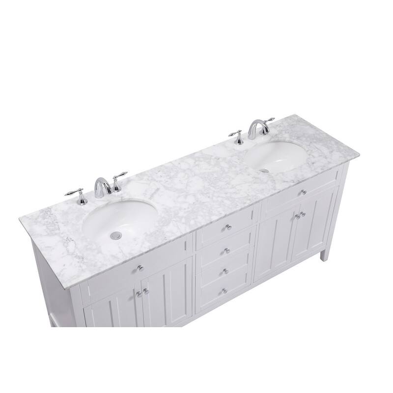 72" Double Bathroom Vanity