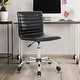 preview thumbnail 41 of 39, Home Office Desk Chair Task Chairs Swivel Ribbed Task Vanity Chair