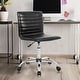 preview thumbnail 10 of 39, Home Office Desk Chair Task Chairs Swivel Ribbed Task Vanity Chair
