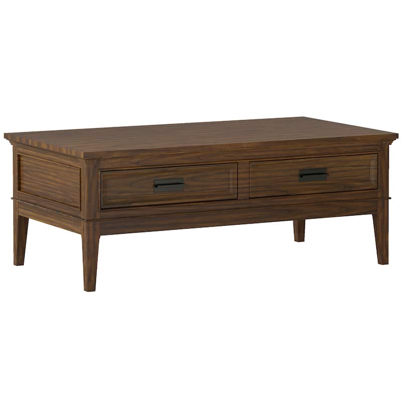 Carnot Coffee Table - Brown Cherry