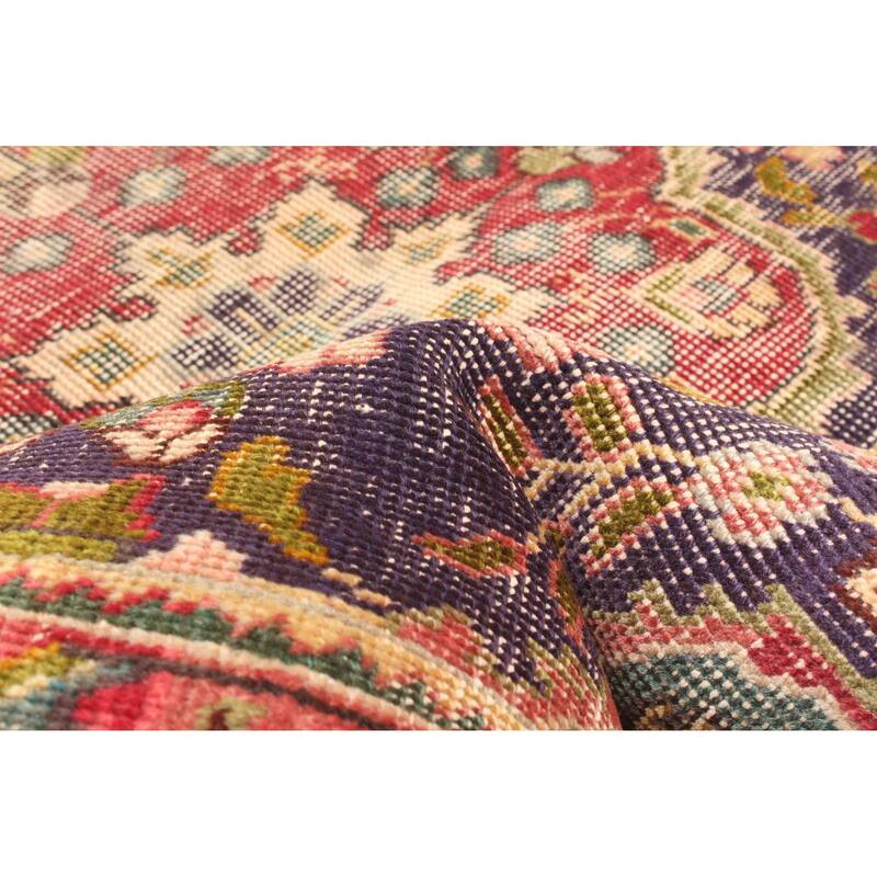 ECARPETGALLERY Hand-knotted Antalya Vintage Indigo Wool Rug - 3'1 x 4'9