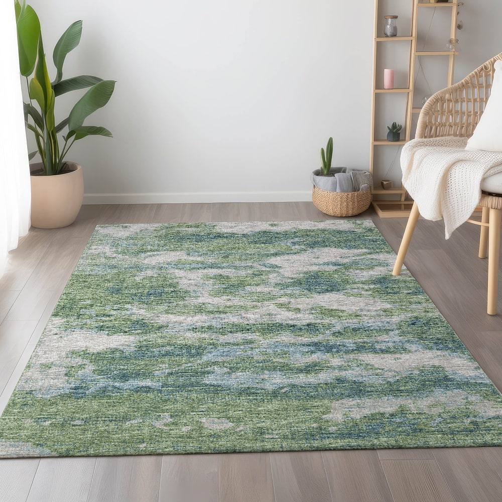 Premium Washable Super Soft Abstract Camo Mayfield Rug