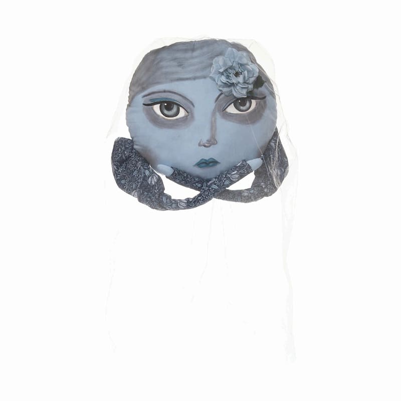 Miss Gloomy Zombinaland Halloween Decorative Soft Figurine Pillow
