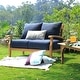 preview thumbnail 14 of 18, Cambridge Casual Caterina 4-piece Teak Patio Conversation Set
