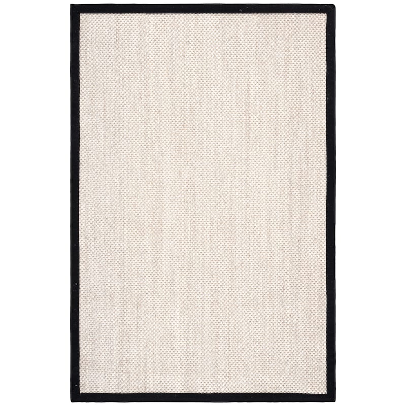 SAFAVIEH Natural Fiber Lorine Casual Border Sisal Rug