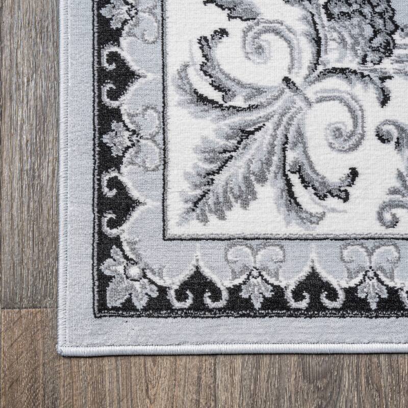 JONATHAN Y Marrakesh French Border Area Rug