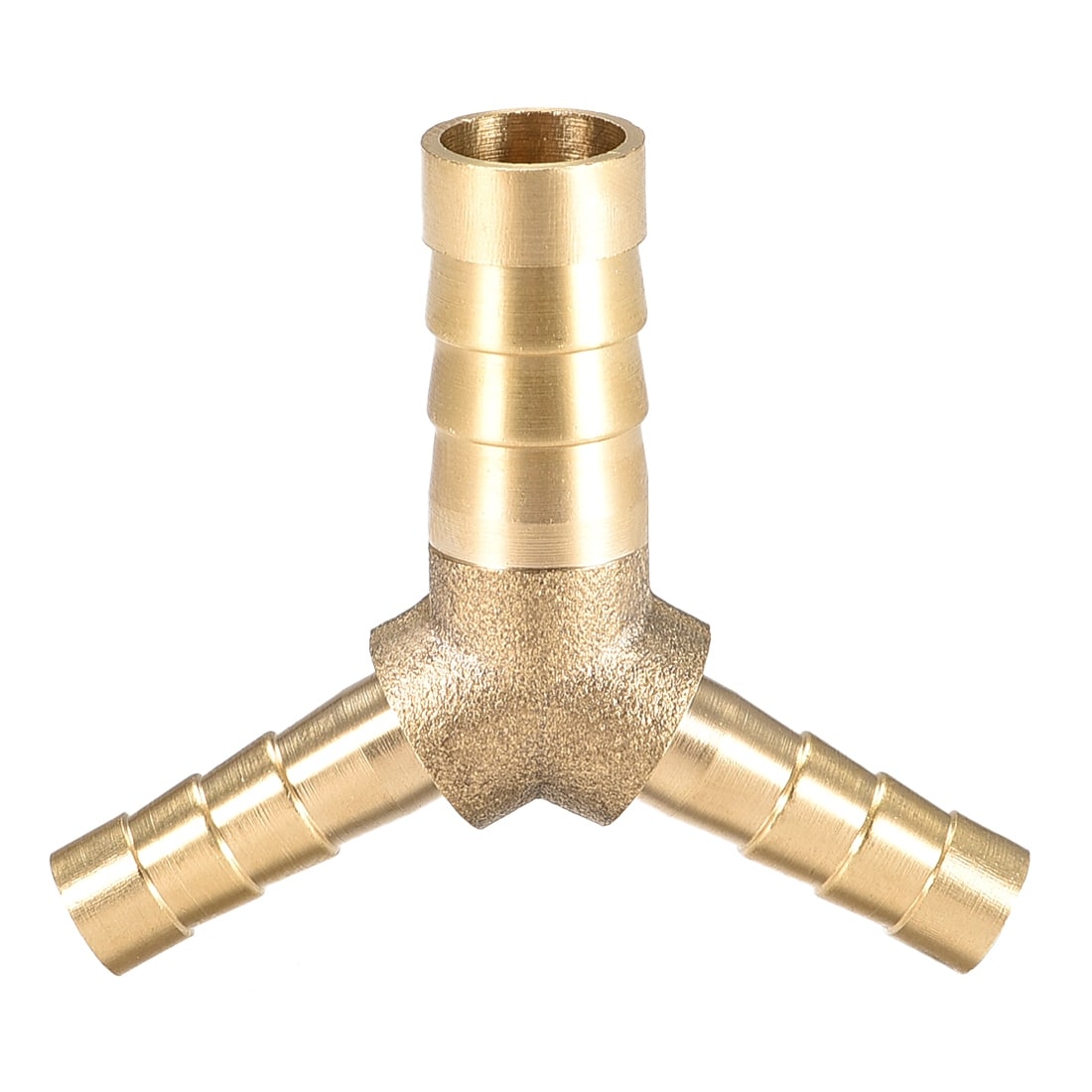 6 mm Hose ID Brass Hose Barb 3 way Y Type Fitting for air water air fuel 