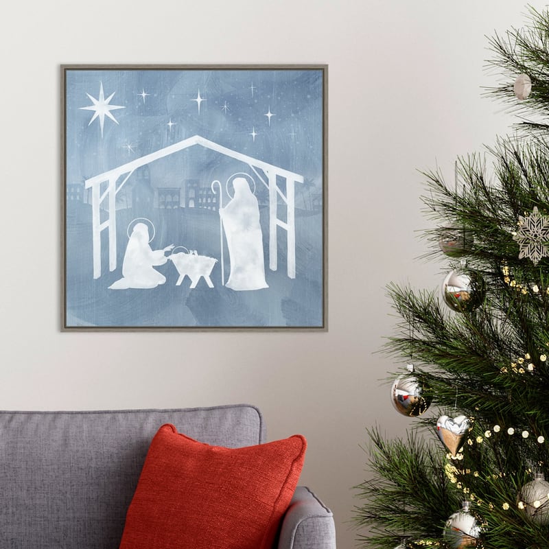 Star of Bethlehem I by Grace Popp Framed Canvas Wall Art