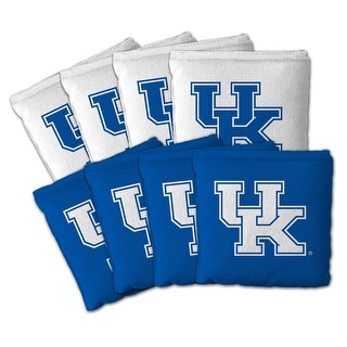 Kentucky Wildcats NCAA Dual Sided Pro Stop & Slide Cornhole Bags - Bed ...