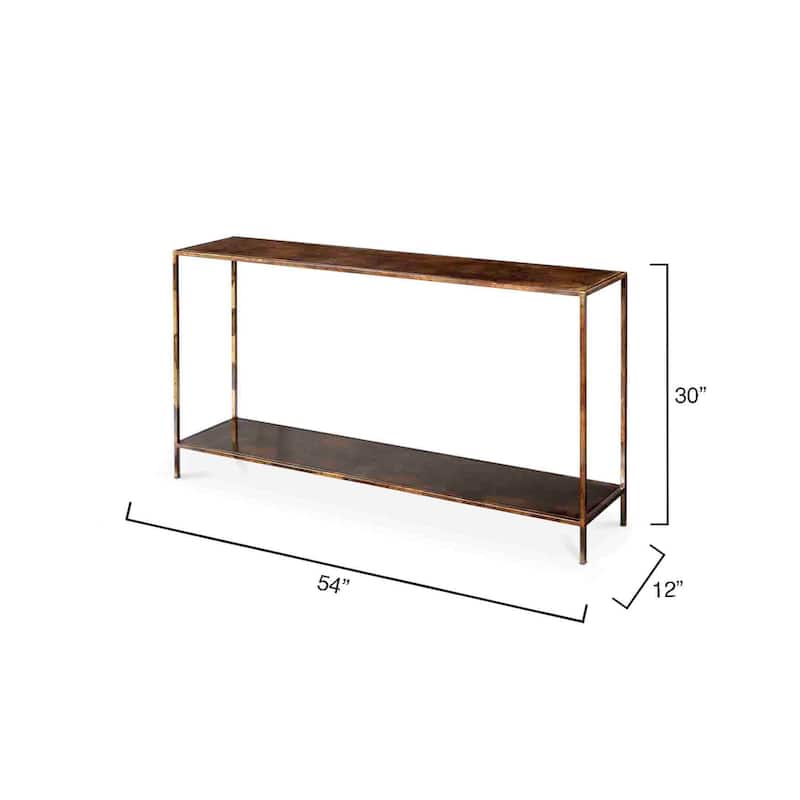 Jamie Young Royal Metal Console Table