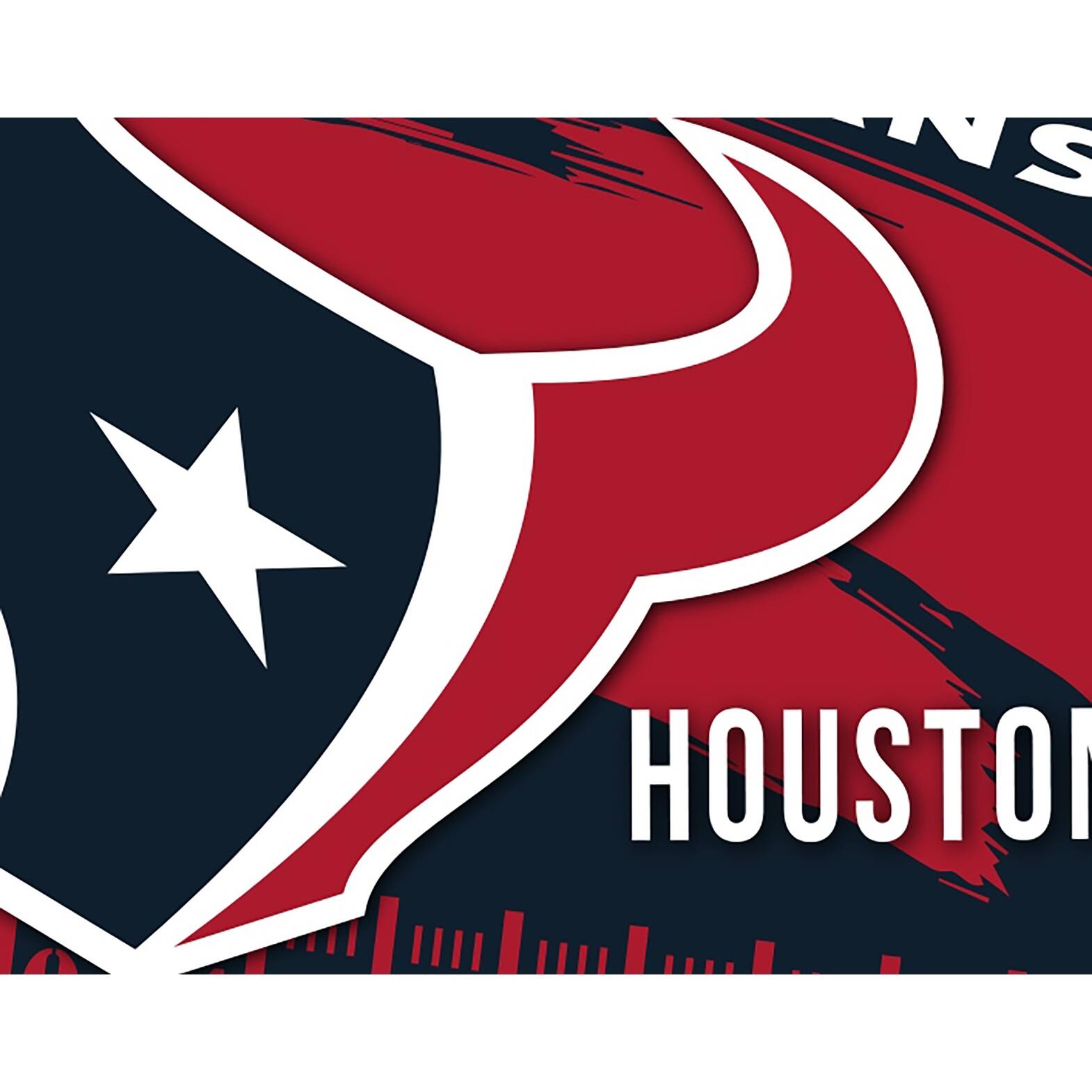 NFL Apron & Chef Hat Set, with Large Team Logo Houston Texans 31" x