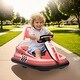 preview thumbnail 22 of 43, 6V Kids Ride on Electric Go Kart Bumper Car W/Parents Remote Control,Three Speed Adjustable and LED Lights