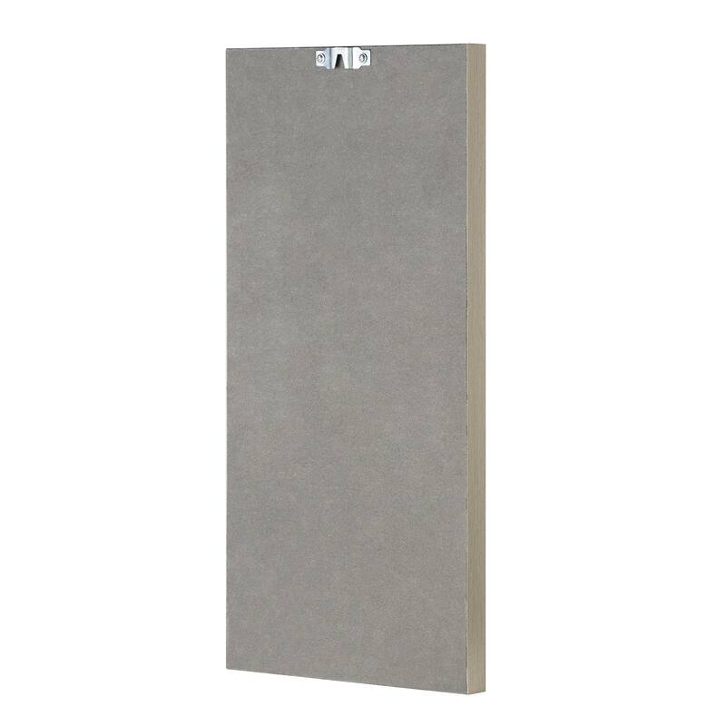 American Art Decor Neutral Seashell Mosaic 3D Textured Wall Art Panel with Champagne Frame, 2 Piece Set - Coastal Beach Decor