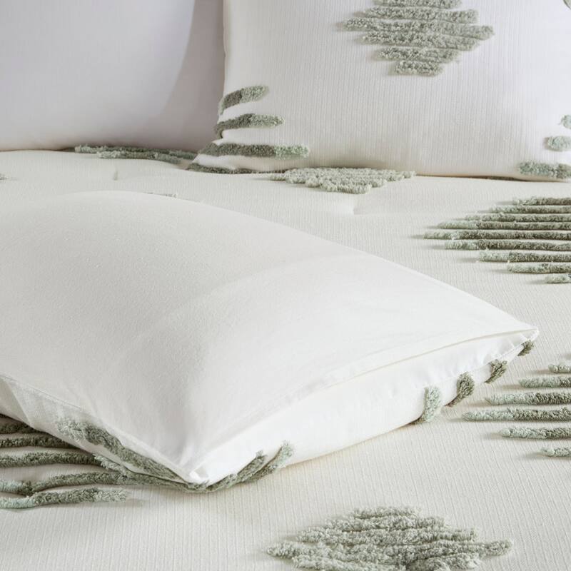 GDF Studio - Tahli Cotton Blend Chenille Comforter Set
