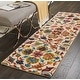 preview thumbnail 17 of 42, Nourison Vivid Hand-tufted Floral Wool Area Rug 2'3" x 7'6" Runner - Ivory - Runner/Rectangle