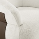 preview thumbnail 10 of 10, Kieon 33"W 360 Swivel Barrel Chair Modern Accent Chair Set of 2