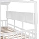 preview thumbnail 11 of 11, Wooden Twin House Bed with 2 Drawers, Kids Bed with Storage Shelf