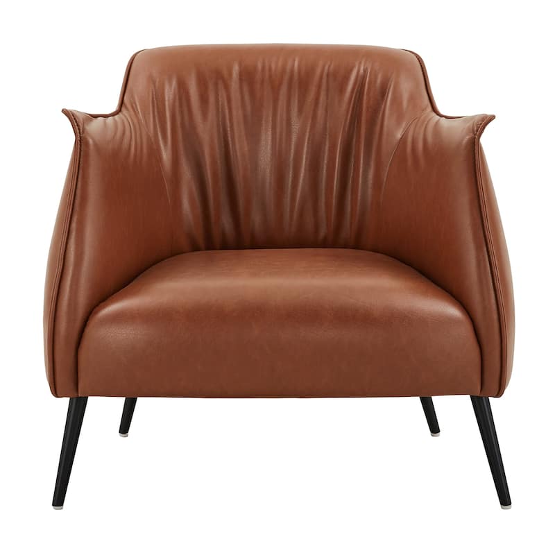 Brno Leather Gel Accent Chair by iNSPIRE Q Modern