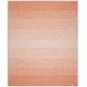 preview thumbnail 38 of 84, SAFAVIEH Handmade Flatweave Montauk Geert Cotton Rug 9' x 12' - Orange/Ivory - Rectangle