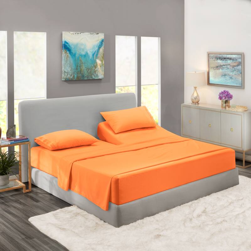 Empyrean Hotel Luxury 6 Piece Sheet Set - Super Soft Bedding Sheets & Pillowcases