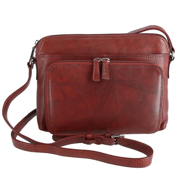 leather side purse