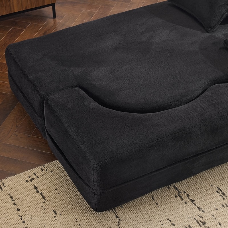 Luxury Sleeper Sofa Bed with Soft Cushion - Ultimate Comfort for Your Home