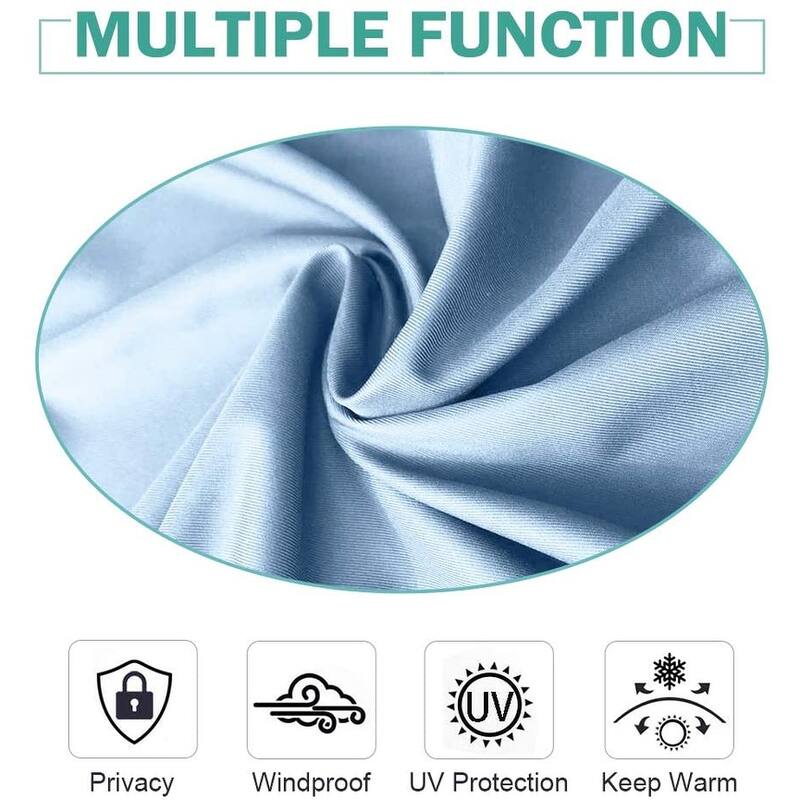 DCP Blackout Thermal Insulated Grommet Top Curtain Panel