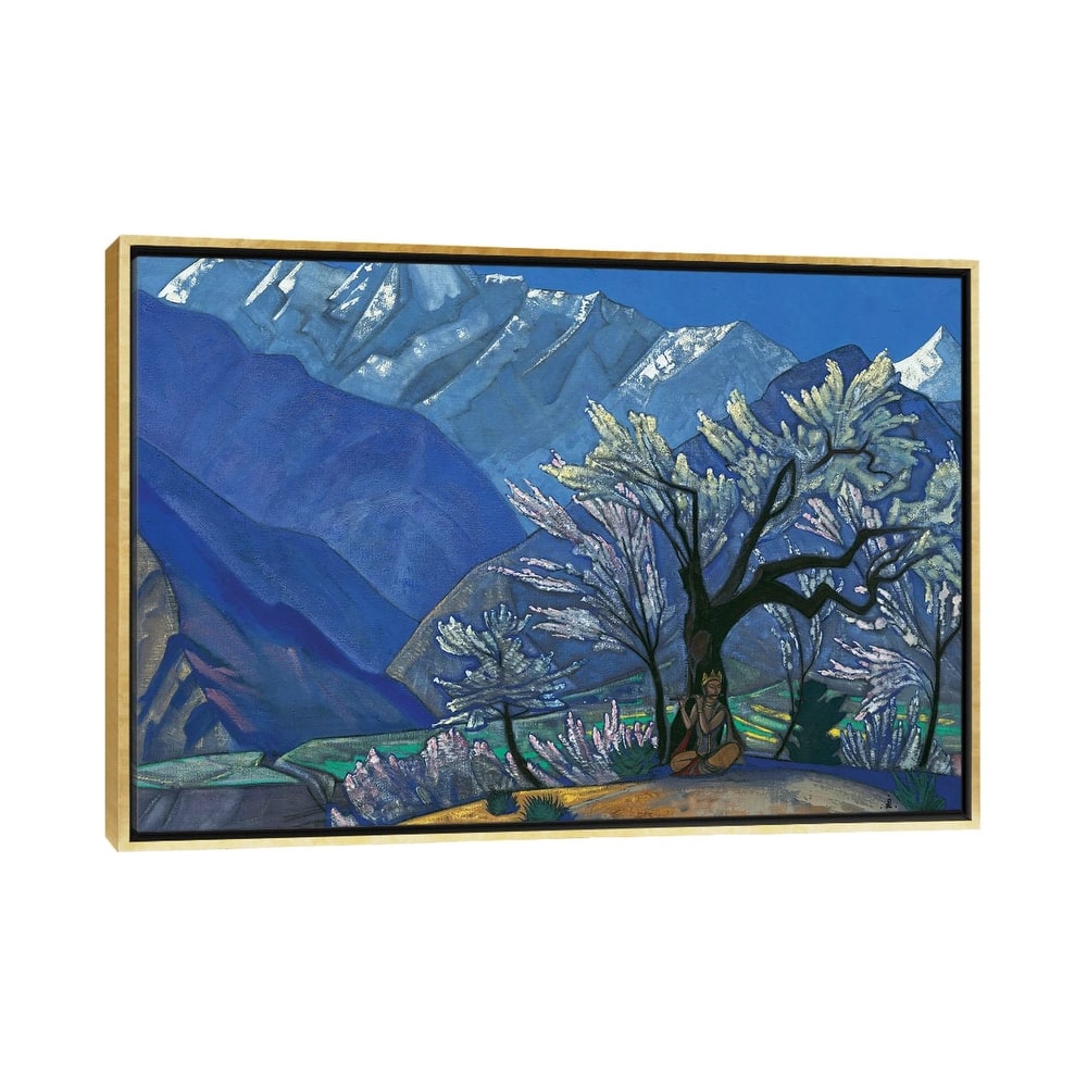 iCanvas "Krishna, 'Kulu' Series, 1929" by Nicholas Roerich Framed Canvas Print